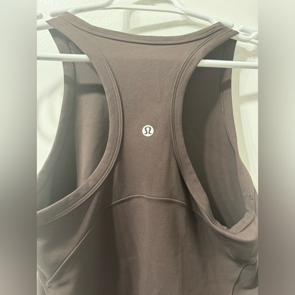Lululemon Align Waist-Length Racerback Tank Top. Size 6. Color Java Brown. - Picture 9 of 9